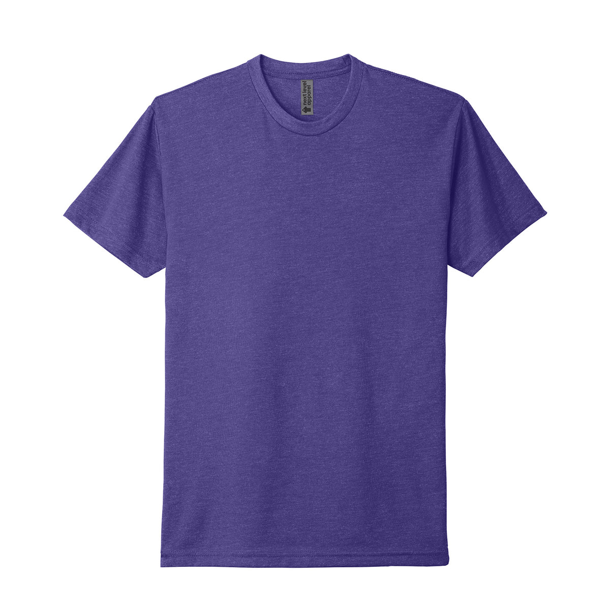 Next Level 6210 CVC T-shirt in Purple Rush, front view variant-purple-rush