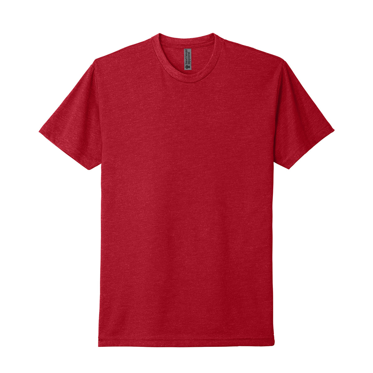 Next Level 6210 CVC T-shirt in Red, front view variant-red