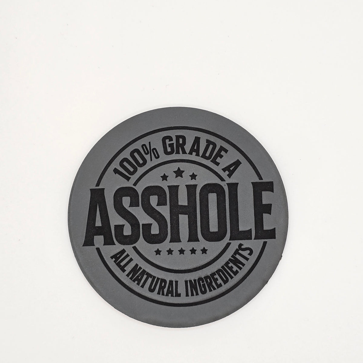 100% Grade A Asshole Patch – Laser Engraved Hat with Attitude