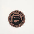 Ditches Love Jeeps Hat – Funny Leather Patch