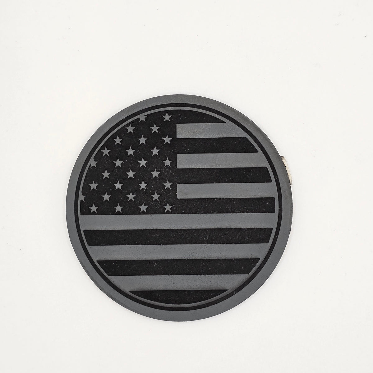 Circle Flag Hat – Leather Patch American Pride Cap