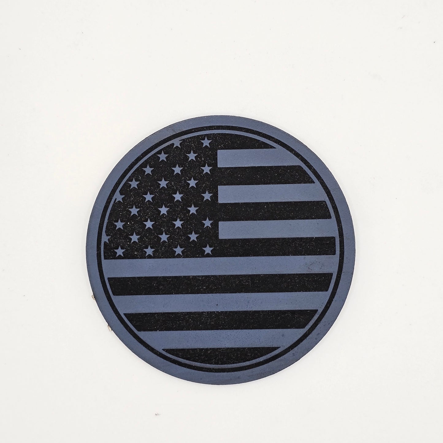 Circle Flag Hat – Leather Patch American Pride Cap