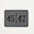 45 | 47 Hat – 2024 Election Leather Patch Cap