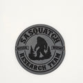 Sasquatch Research Team Hat Patch – Laser Engraved Leatherette