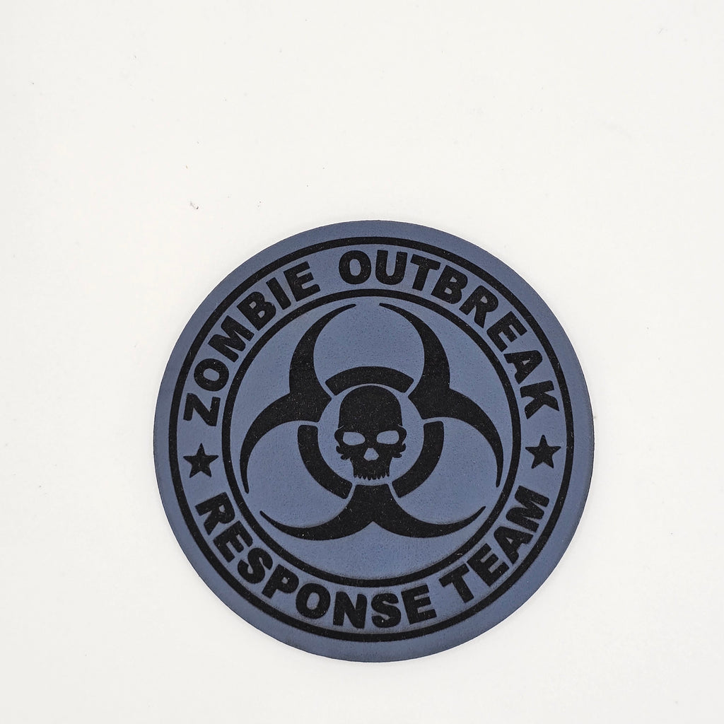 Zombie Outbreak Response Hat – Leather Patch Cap