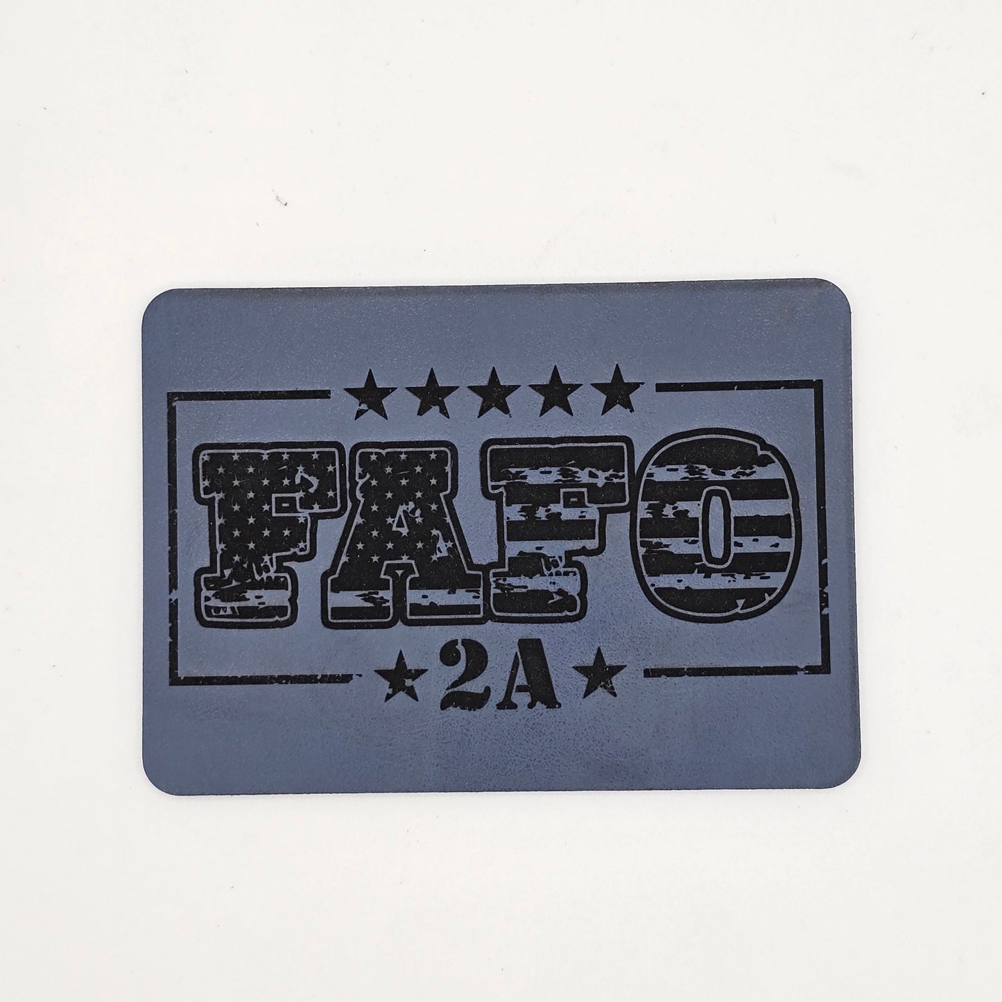 FAFO 2A Hat – Leather Patch for Second Amendment Support
