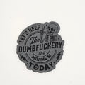 Dumbfu**ery Skull Hat – Funny Leather Patch