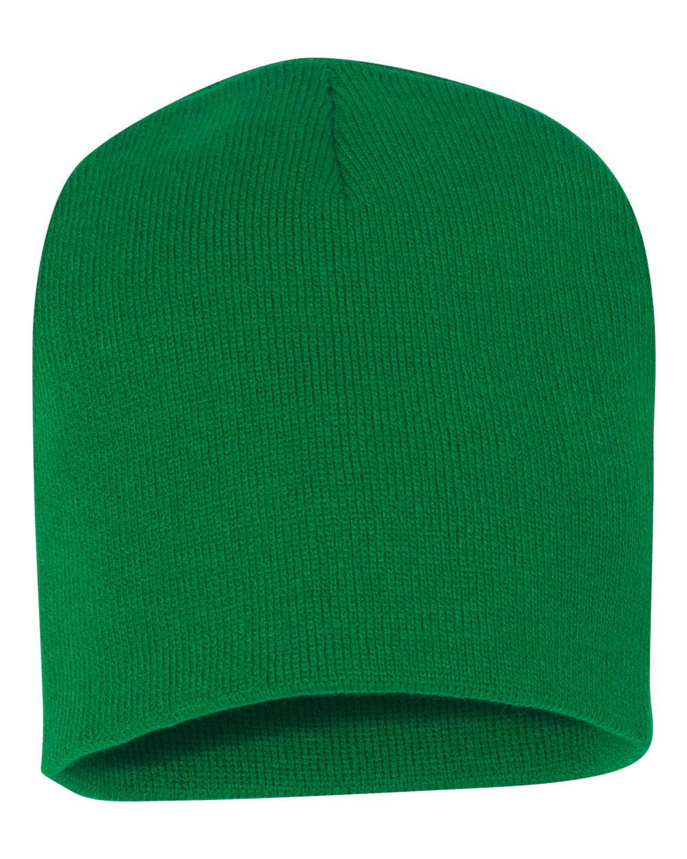 SP08 knit skull cap beanie – Kelly – front view – variant-kelly