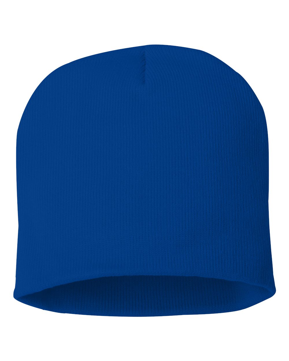 SP08 knit skull cap beanie – Royal Blue – front view – variant-royal-blue
