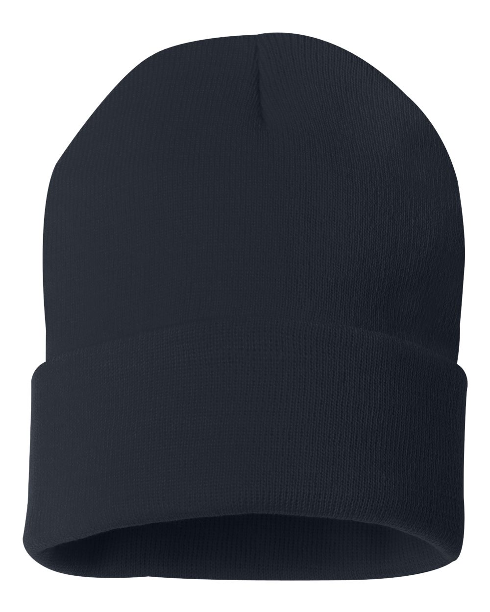 Sportsman SP12 cuffed beanie – Navy – front view – variant-navy