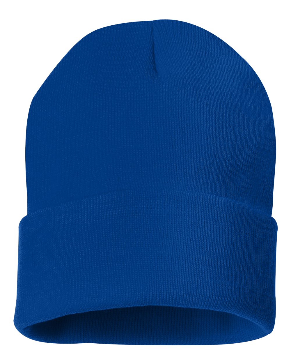 Sportsman SP12 cuffed beanie – Royal – front view – variant-royal